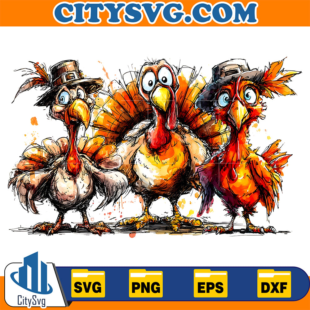 Turkey-Fall-Svg
