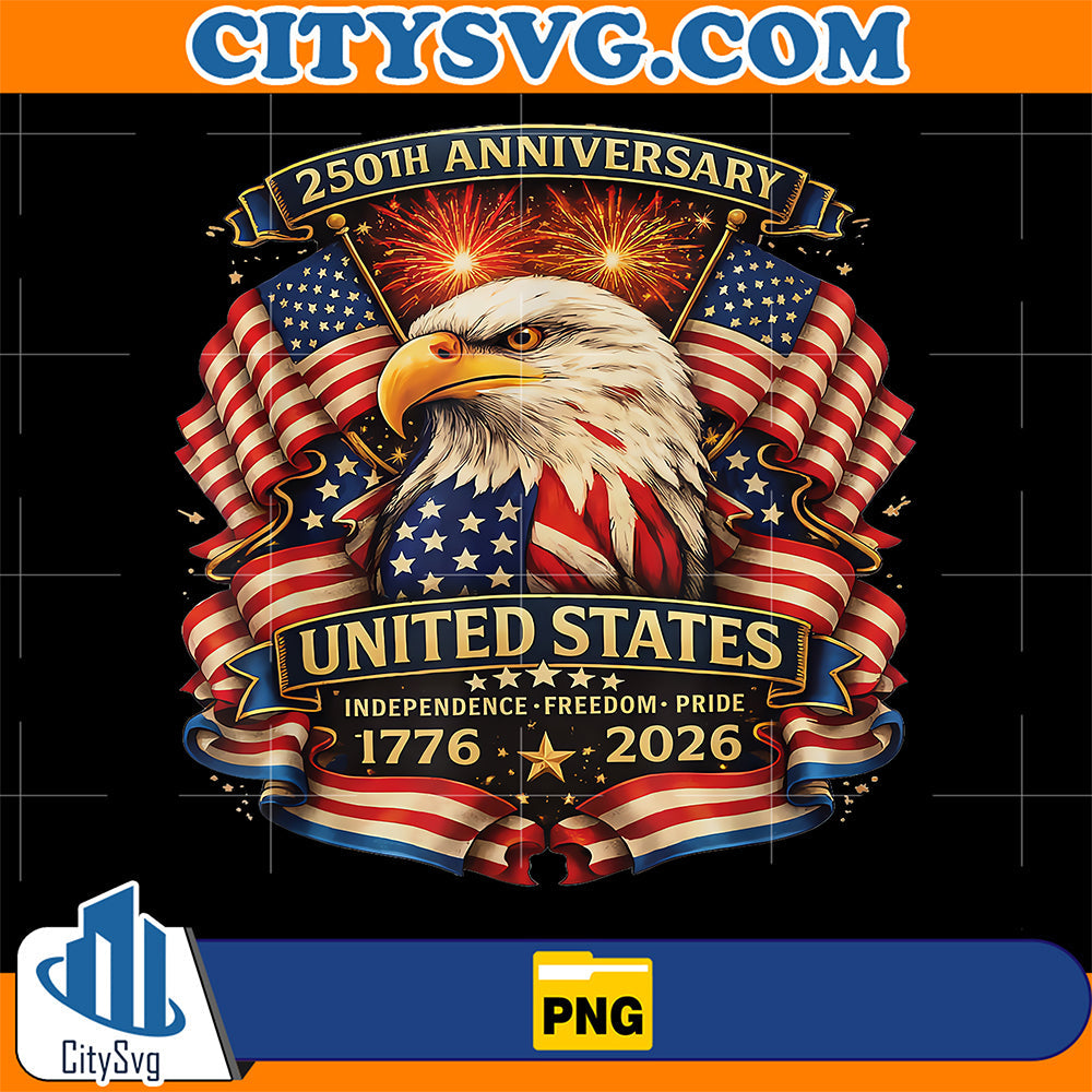 USA-Independence-250th-Anniversary-1776-2026-Patriotic-Eagle-Png