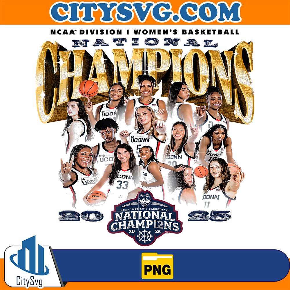 Uconn-2025-Women-s-Basketball-National-Champions-Png