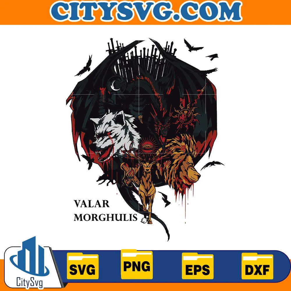 Valar Morgulis svg CitySvg