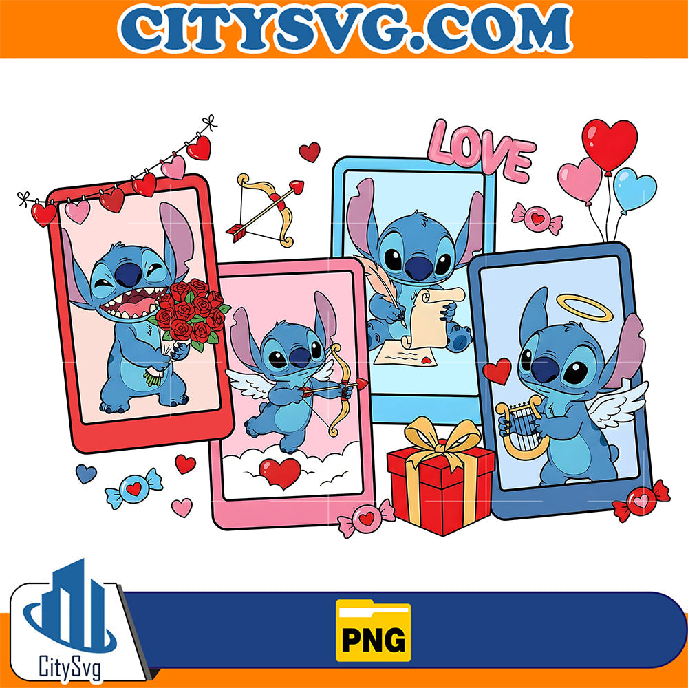 Valentine Coquette Png, Pink Valentine Stitch Png CitySvg