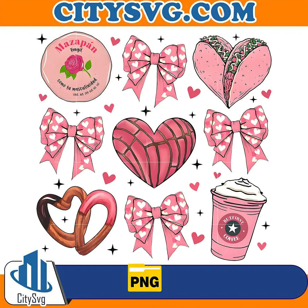 ValentineConchaPanDulcePng