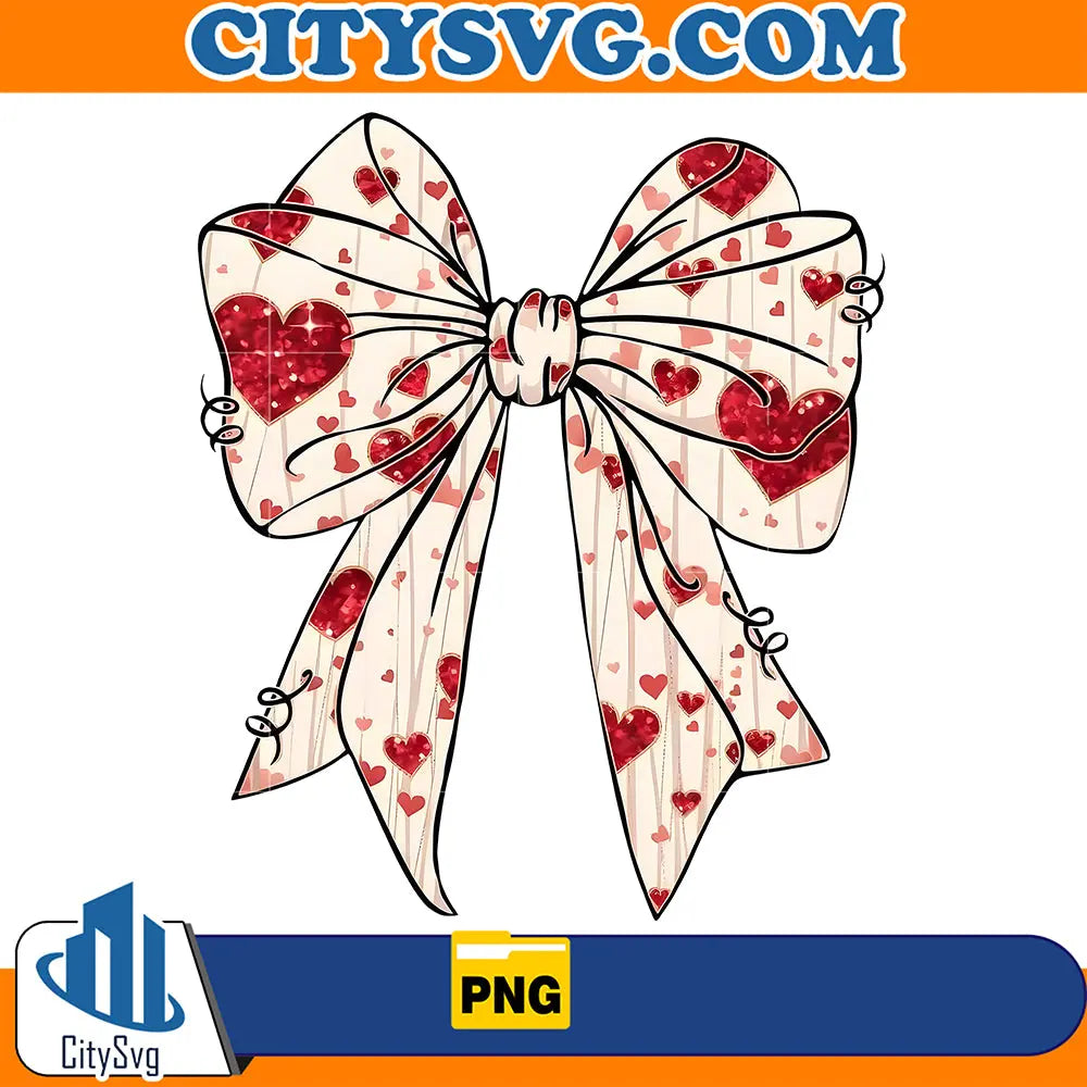 ValentineCoquetteBowPng_1