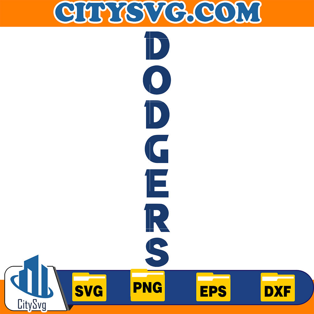Los Angeles Dodgers Svg CitySvg