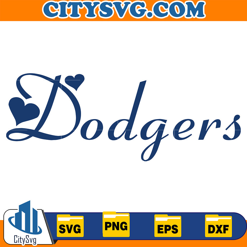 Los Angeles Dodgers Svg CitySvg