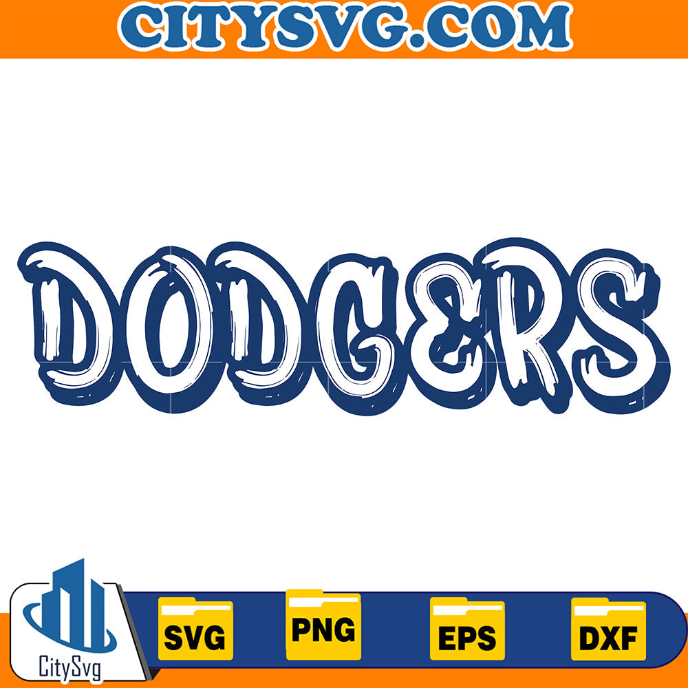 Los Angeles Dodgers Svg CitySvg