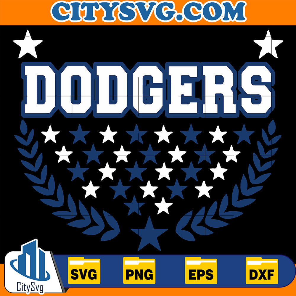 Los Angeles Dodgers Svg CitySvg