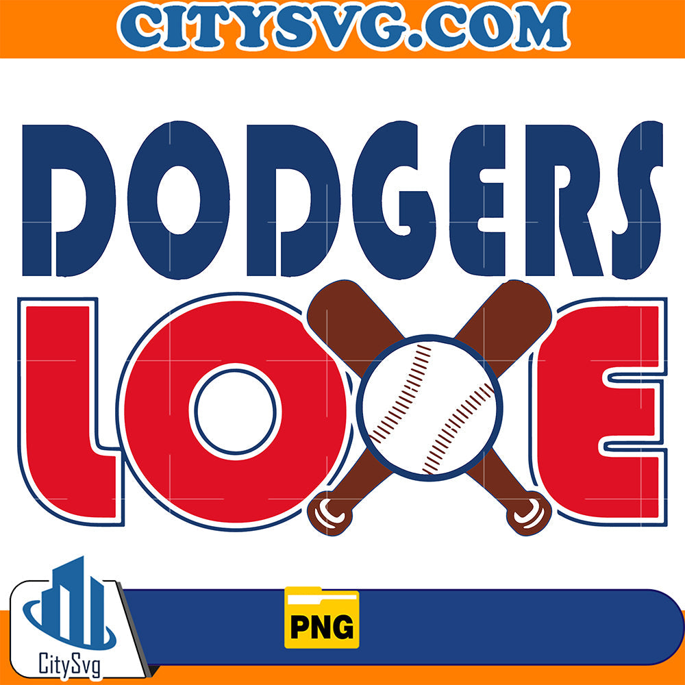 Los Angeles Dodgers Svg CitySvg