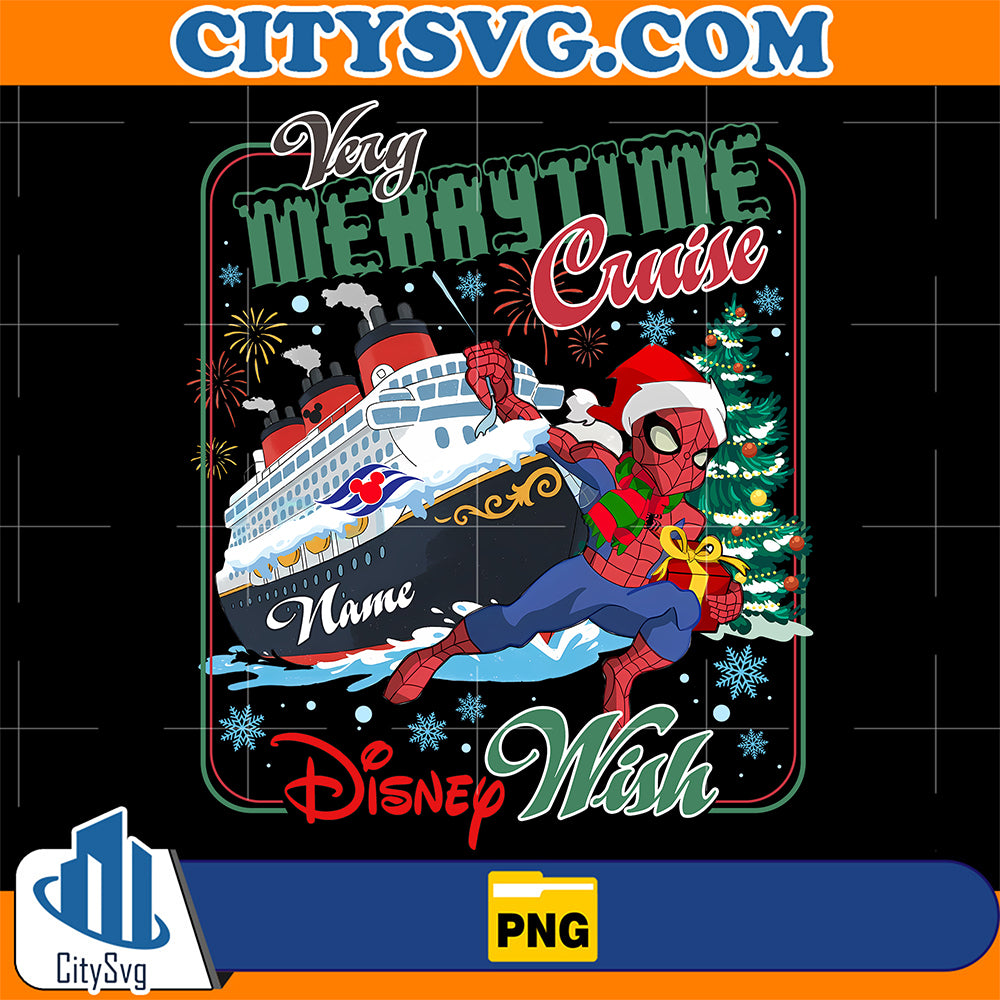 Very-Merrytime-Cruise-Disney-Wish-Christmas-Png