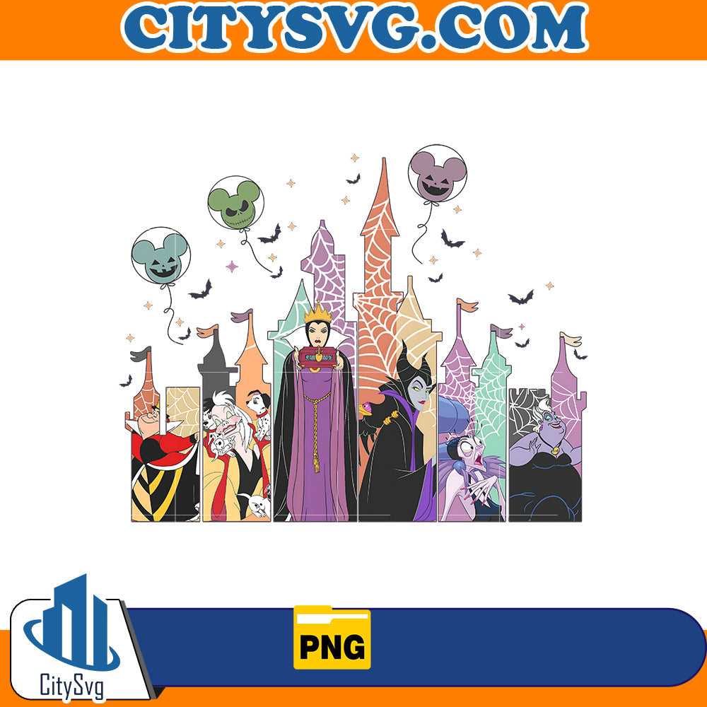 Villains Wicked Halloween Png CitySvg