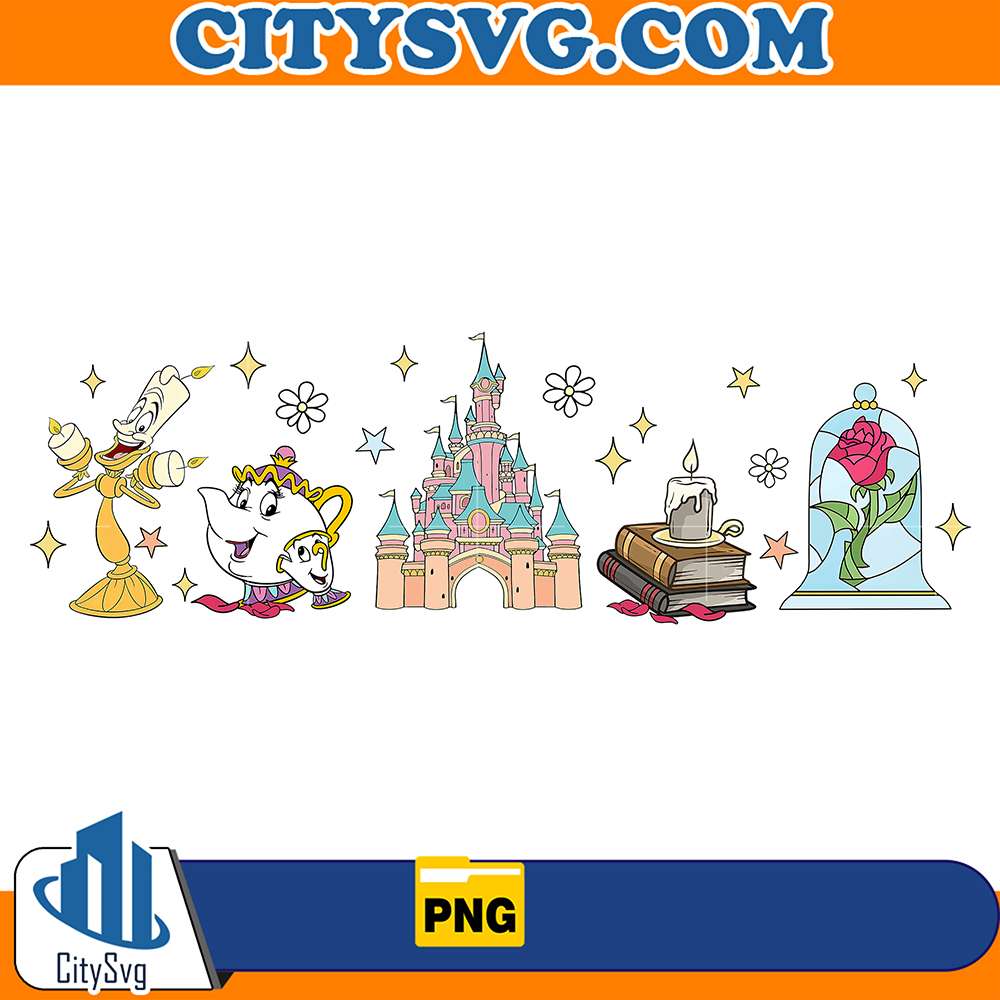 Belle Princess Tale As Old As Time Png CitySvg