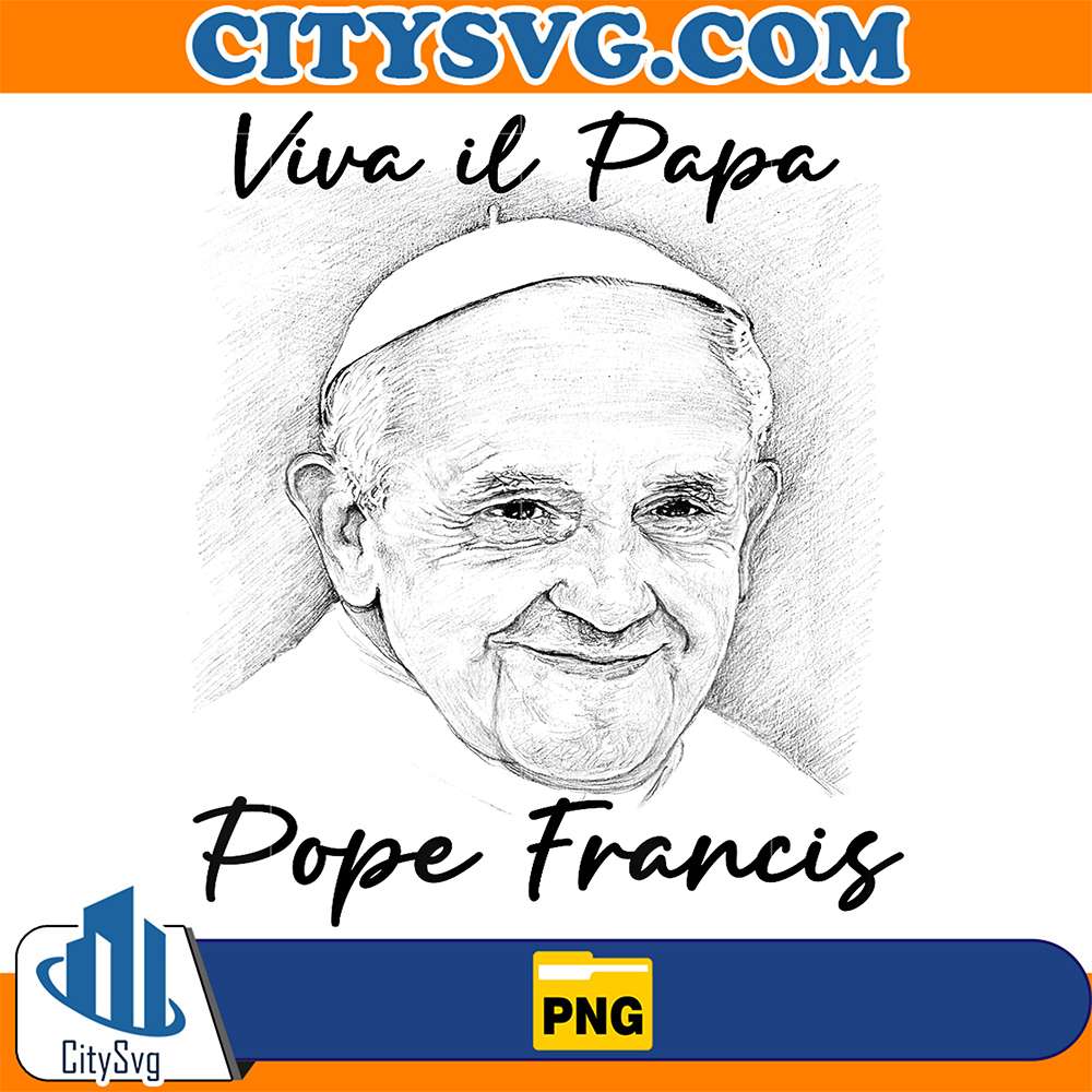 Viva-Il-Papa-Pope-Francis-Png