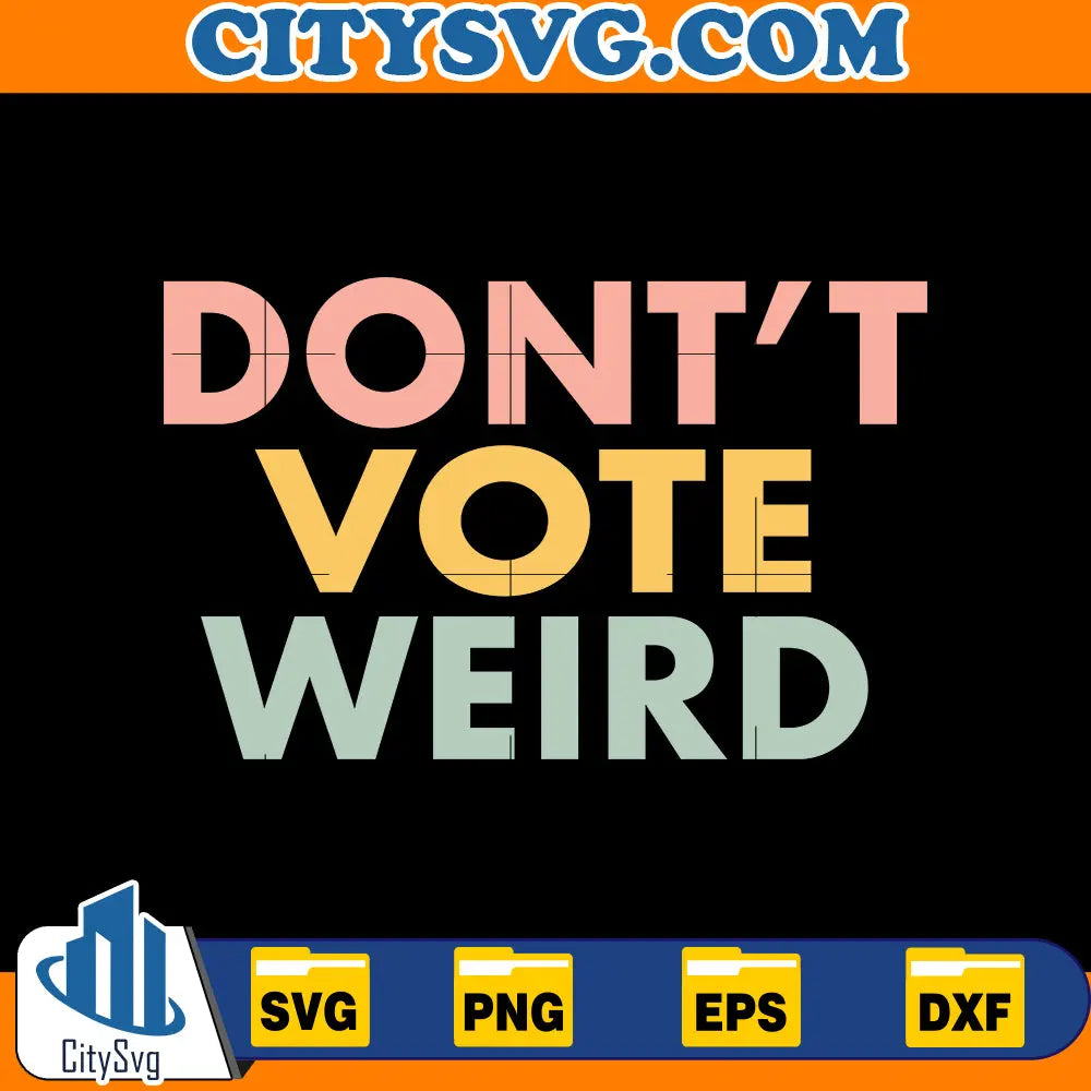 Vote Kamala Harris SVG CitySvg