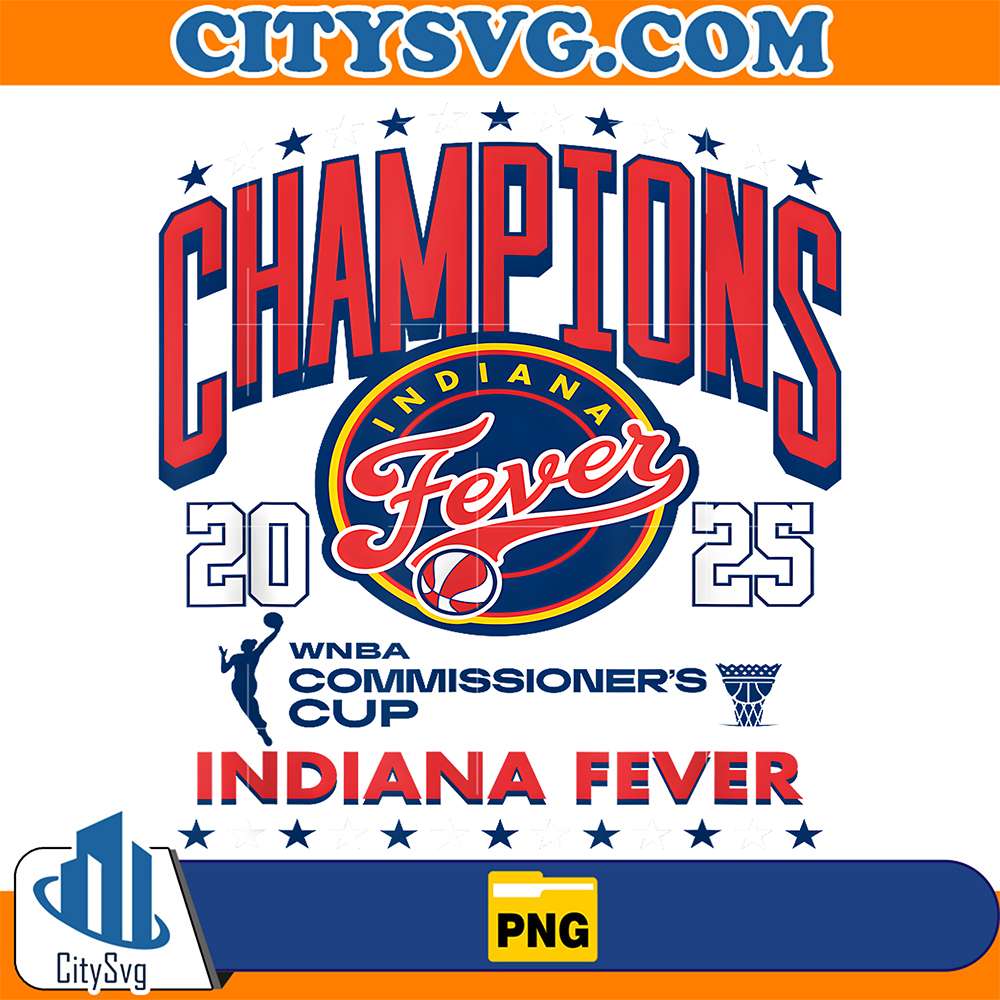 WNBA-Official-Commissioner-s-Cup-2025-Champion-Indiana-Fever-Png