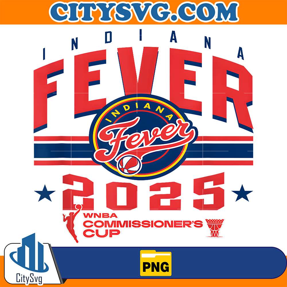 WNBA-Official-Commissioner-s-Cup-2025-Indiana-Fever-Png