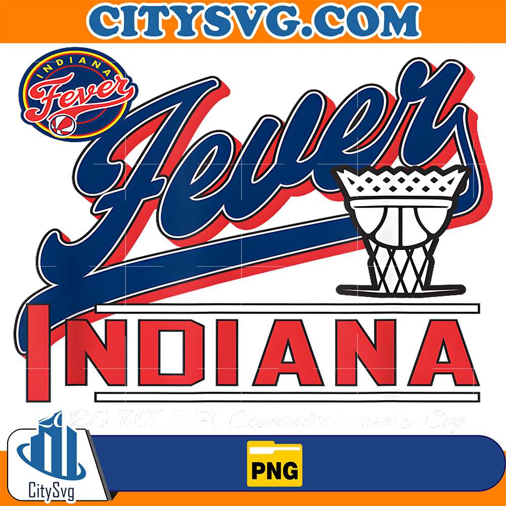 WNBA-Official-Commissioner-s-Cup-2025-Raise-Indiana-Fever-Png