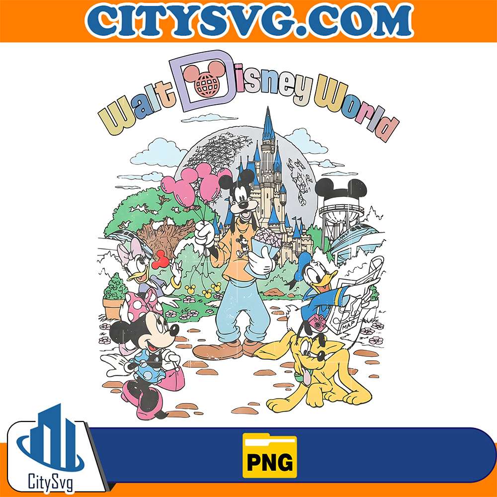 Wanlt-Disney-World-Mickey-And-Friends-Png