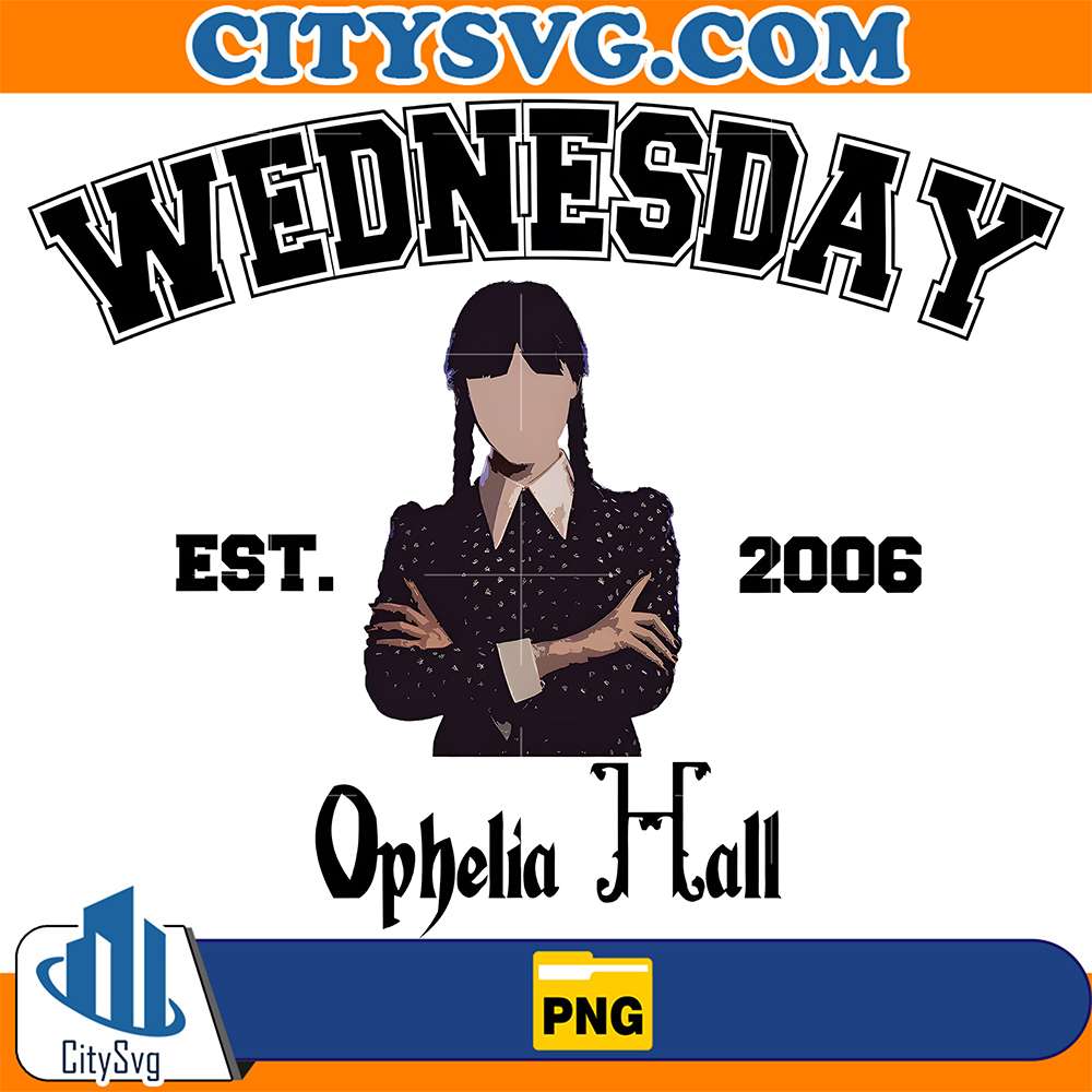 Wednesday-Addams-Png-Ophelia-Hall-Dark-Academia-Png