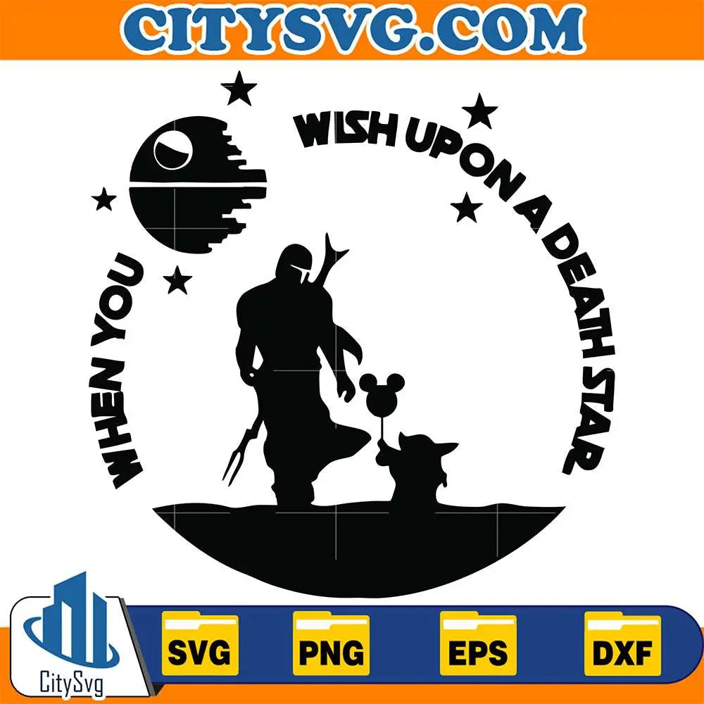 WhenYouWishUponADeathStarSvg