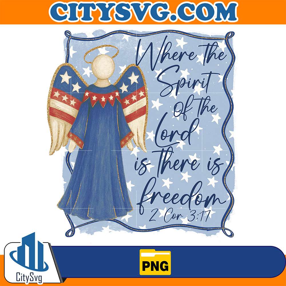 Where-The-Spirit-Of-The-Lord-Is-There-Is-Freedom-Png