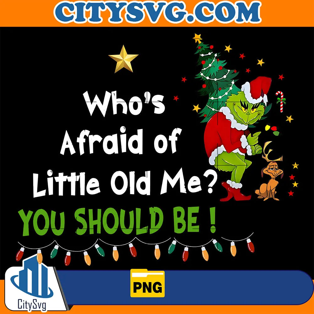 Who_sAfraidofLittleOldMeYouShouldBeGrinchChristmasPng