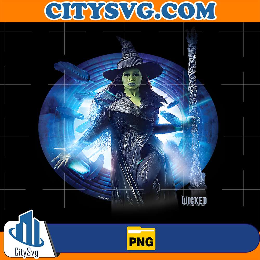 Wicked-For-Good-Elphaba-Power-Pose-Png