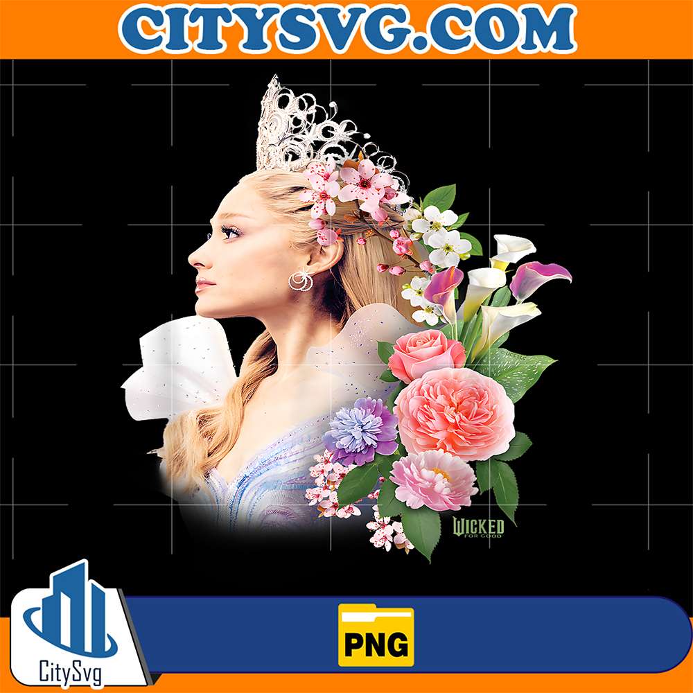Wicked For Good Glinda In Bloom Png CitySvg