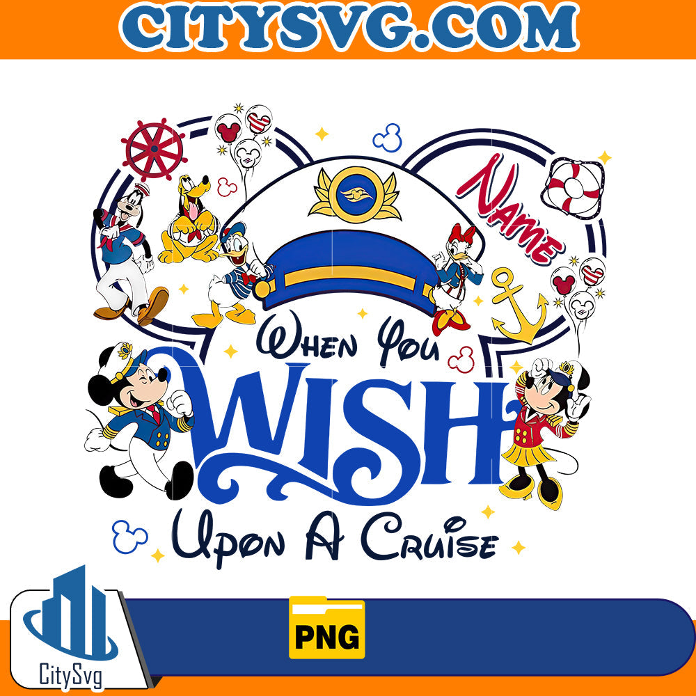 Wish Cruise When You Wish Upon A Cruise Png CitySvg