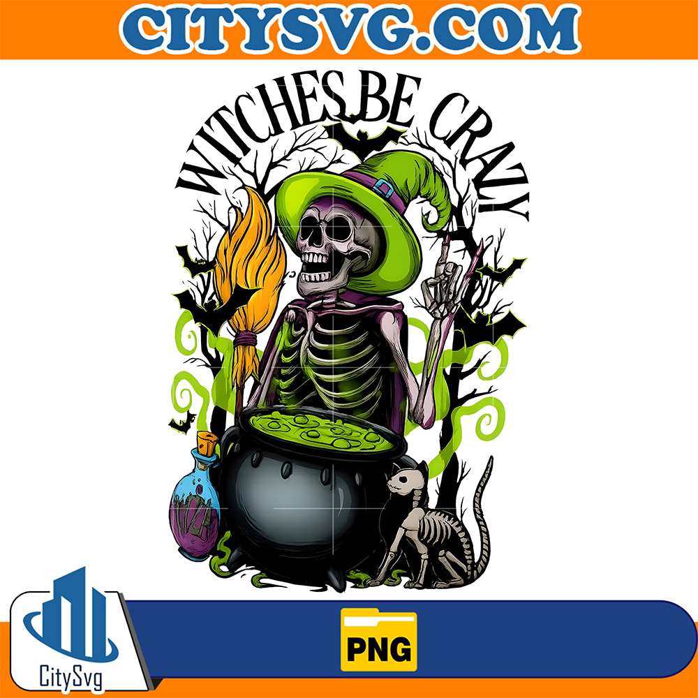 Witches-Be-Crazy-Halloween-Png
