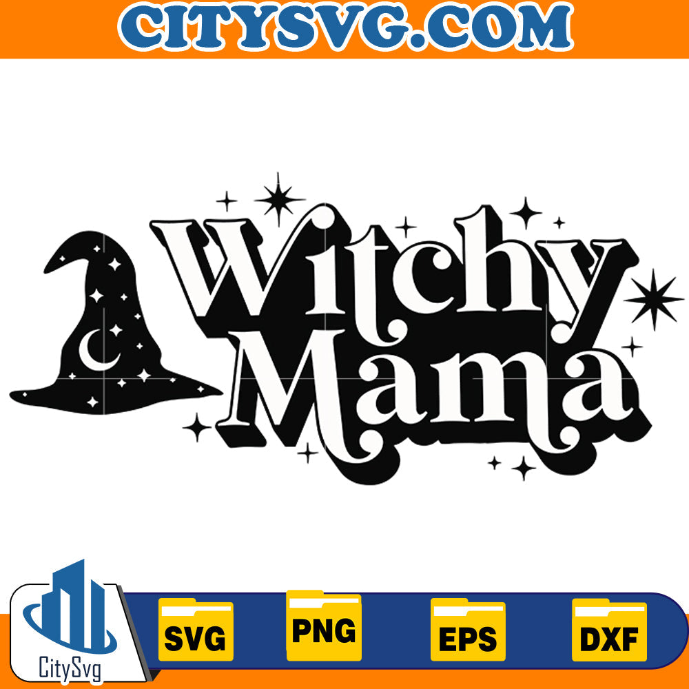 Witchy mama Svg CitySvg