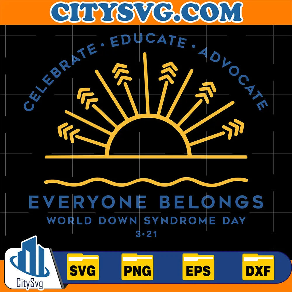 WorldDownSyndromeDaySvg