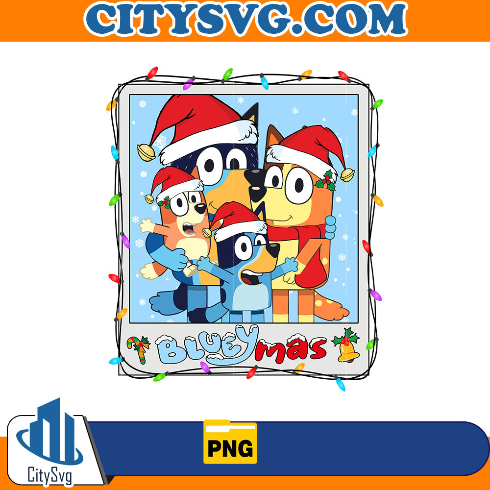 Photo Blueymas Family Png CitySvg