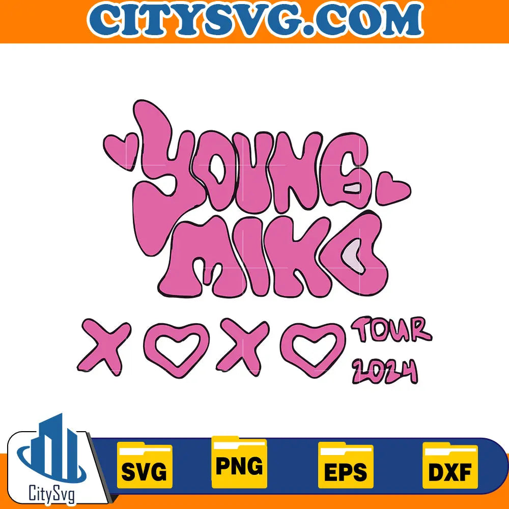 Young Miko Fan Svg CitySvg