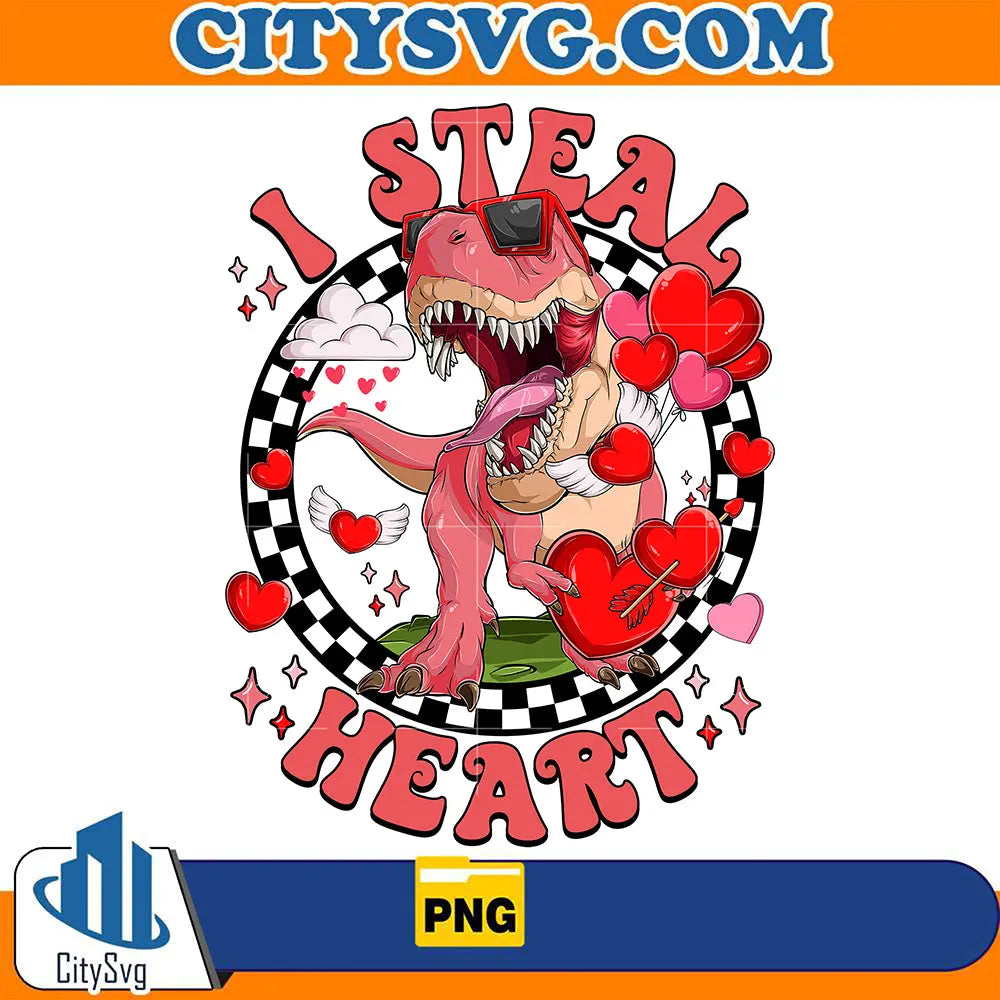 I Steal Heart Valentine Png CitySvg