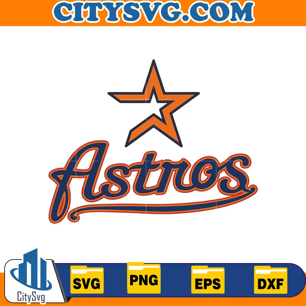 Houston astros svg, Baseball Svg CitySvg