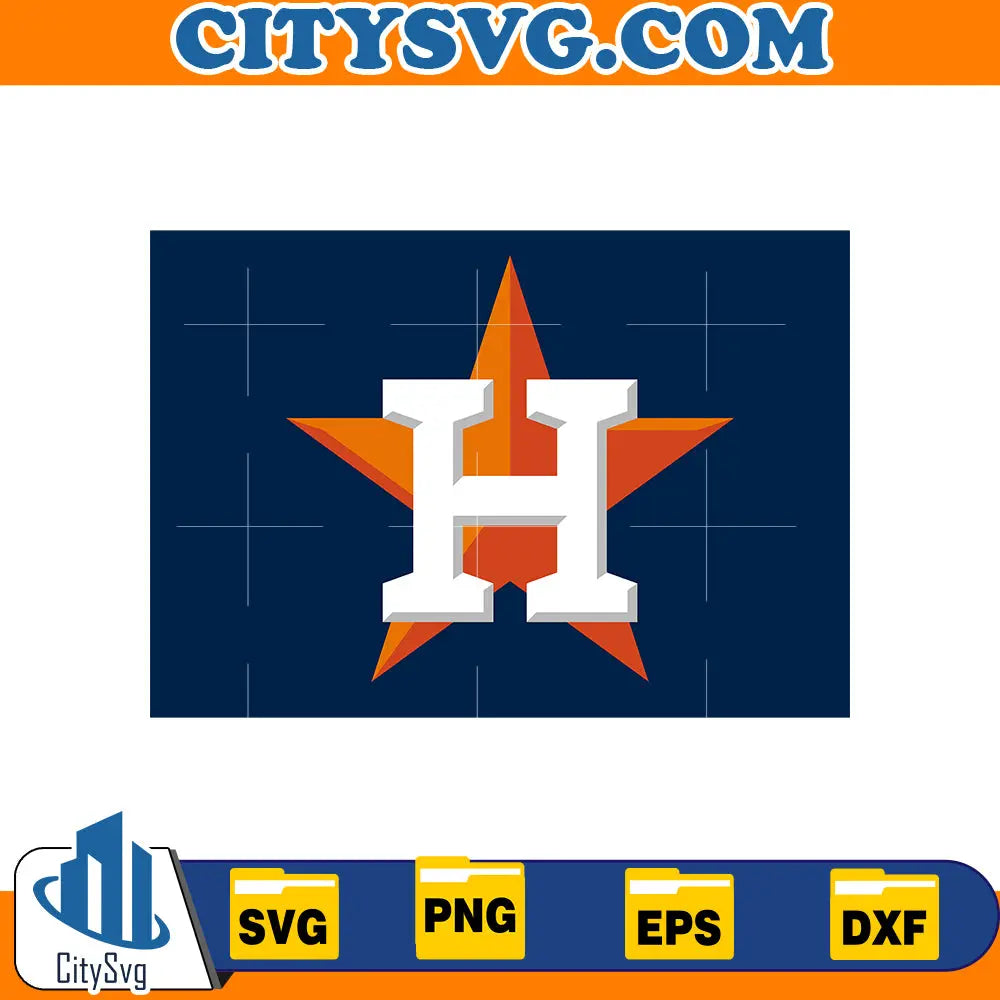 Houston astros svg, Baseball Svg CitySvg