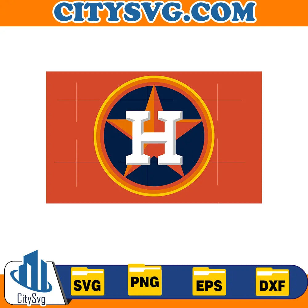 Houston astros svg, Baseball Svg CitySvg