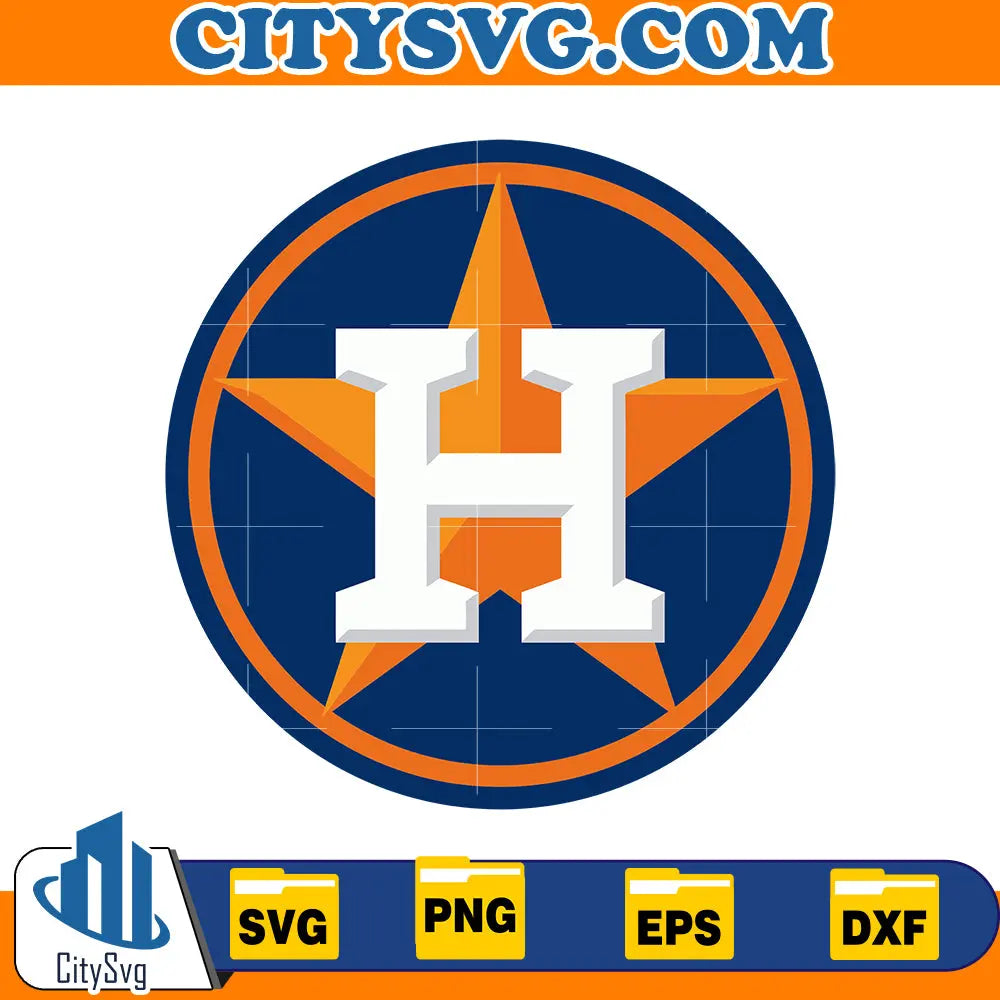 Houston astros svg, Baseball Svg CitySvg