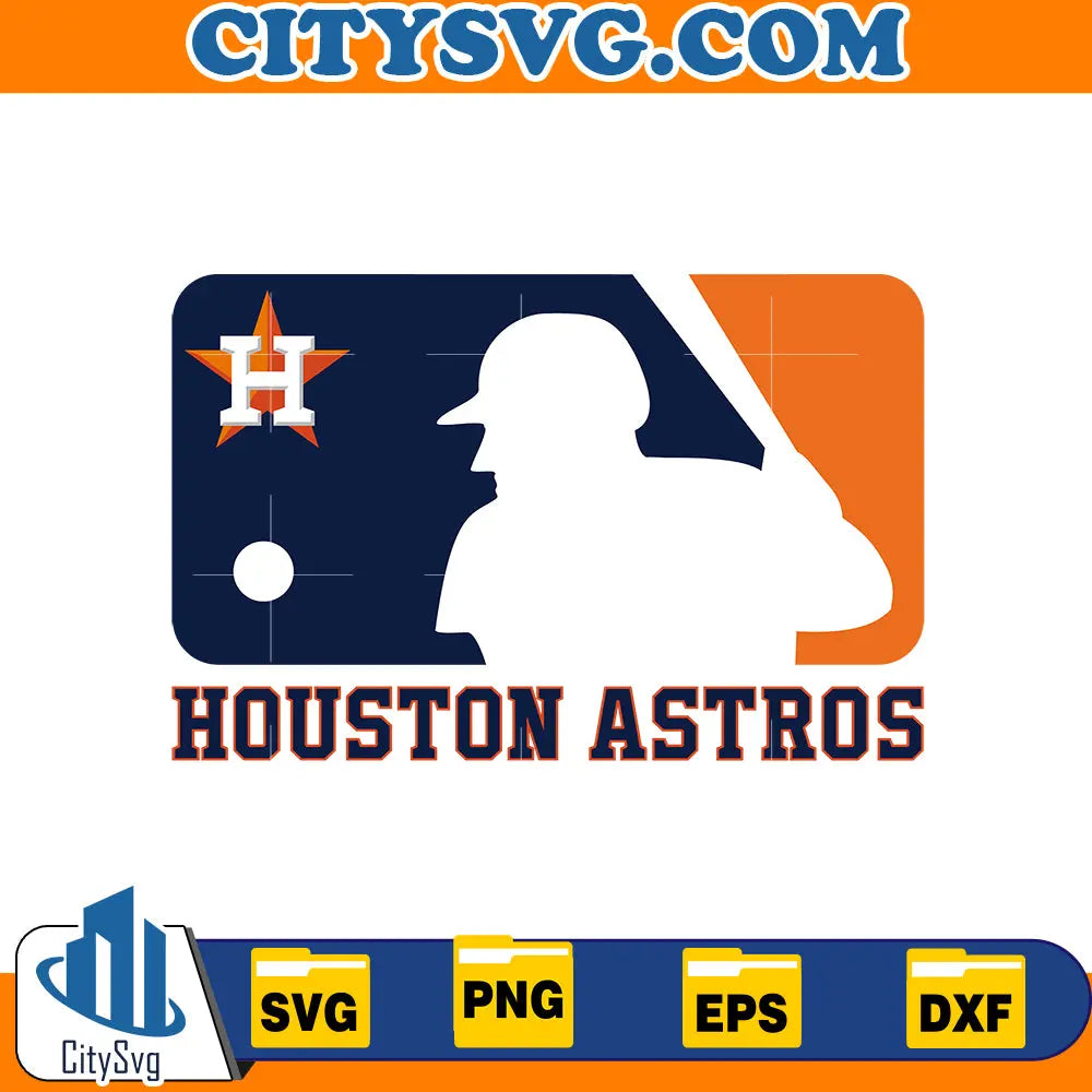 Houston astros svg, Baseball Svg CitySvg