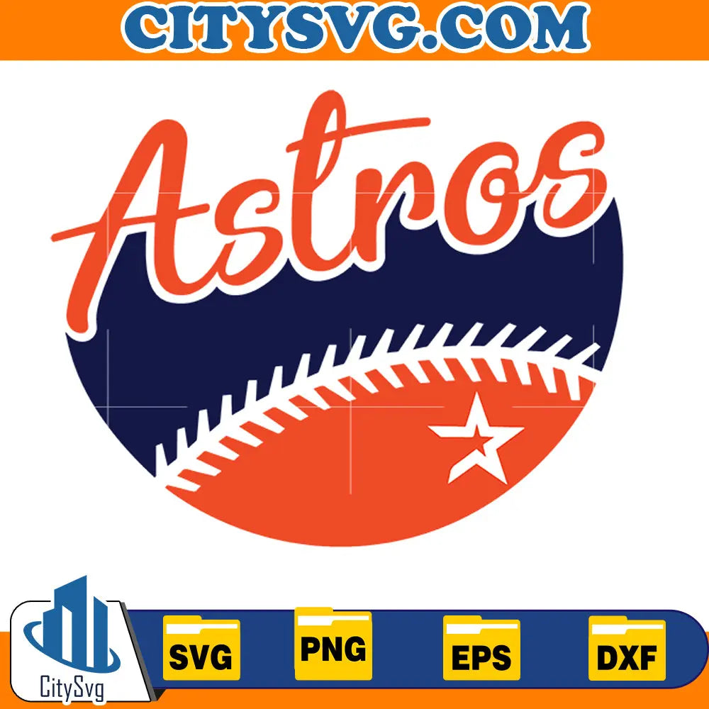 Houston astros svg, Baseball Svg CitySvg
