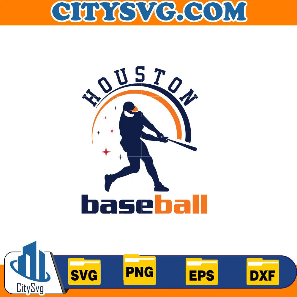 Houston astros svg, Baseball Svg CitySvg
