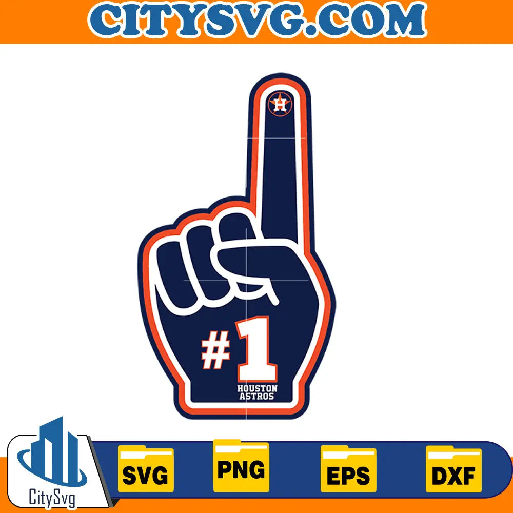 #1 Houston astros svg, Baseball Svg CitySvg