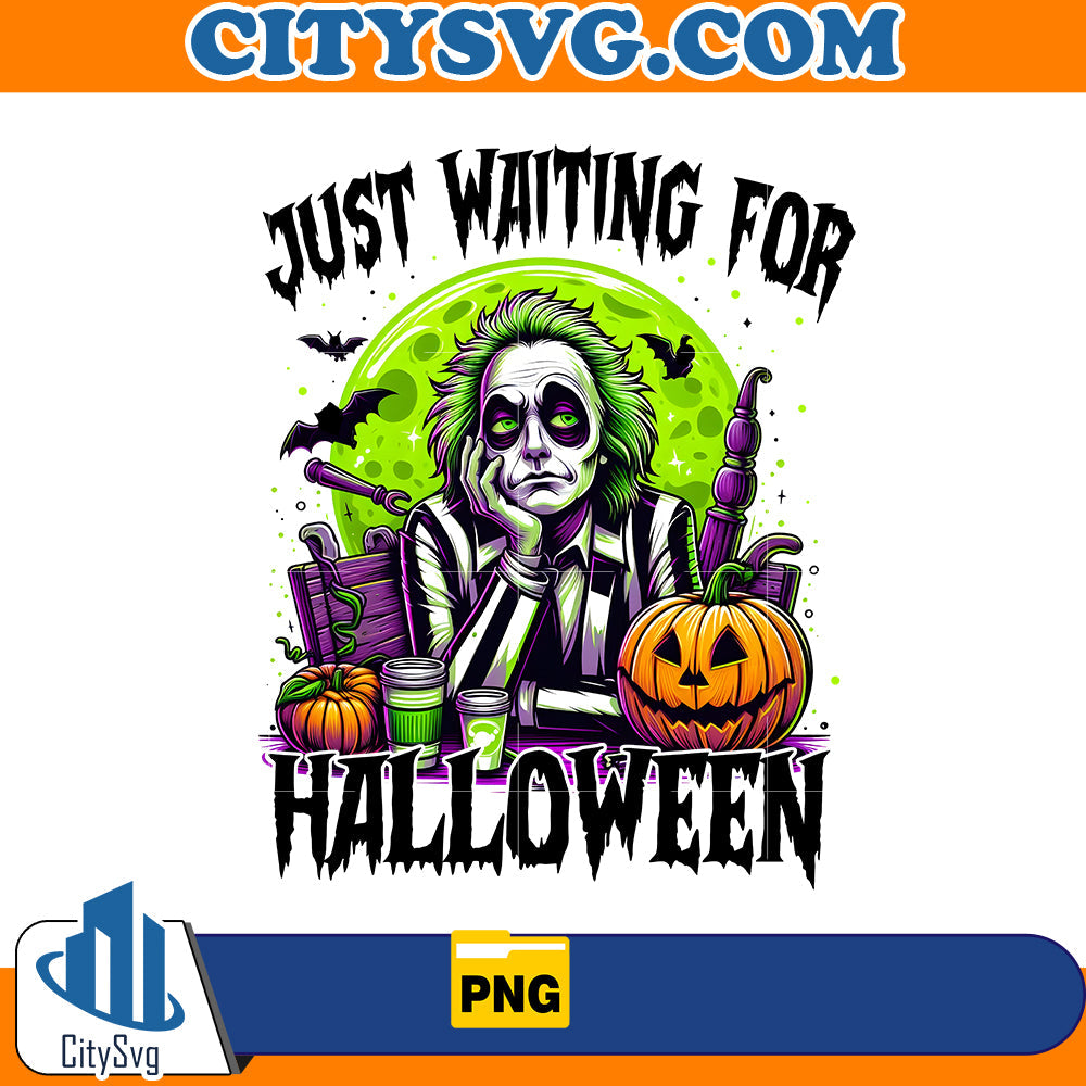 Just waiting for Halloween Png CitySvg