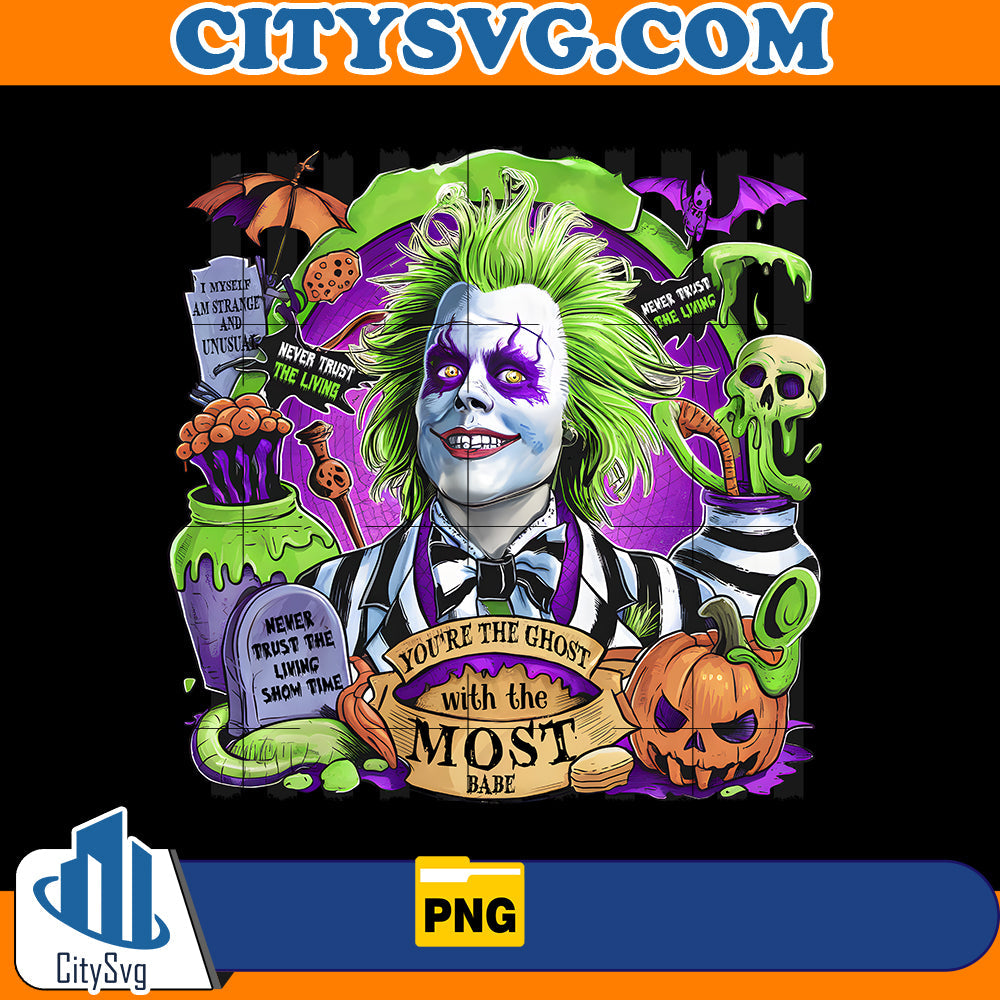 You're the ghost with the most babe Png CitySvg