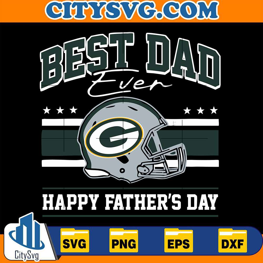 best-dad-ever-green-bay-packers-svg