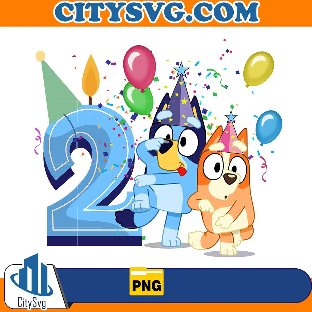 Blueys 2 blue png CitySvg