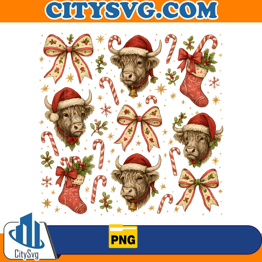 christmas-coquette-highland-cow-png-1