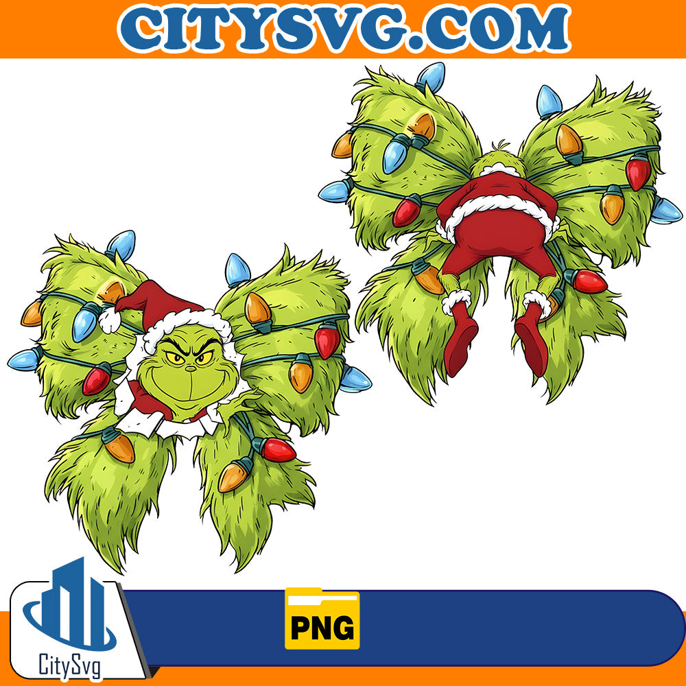 coquette-christmas-green-monster-png