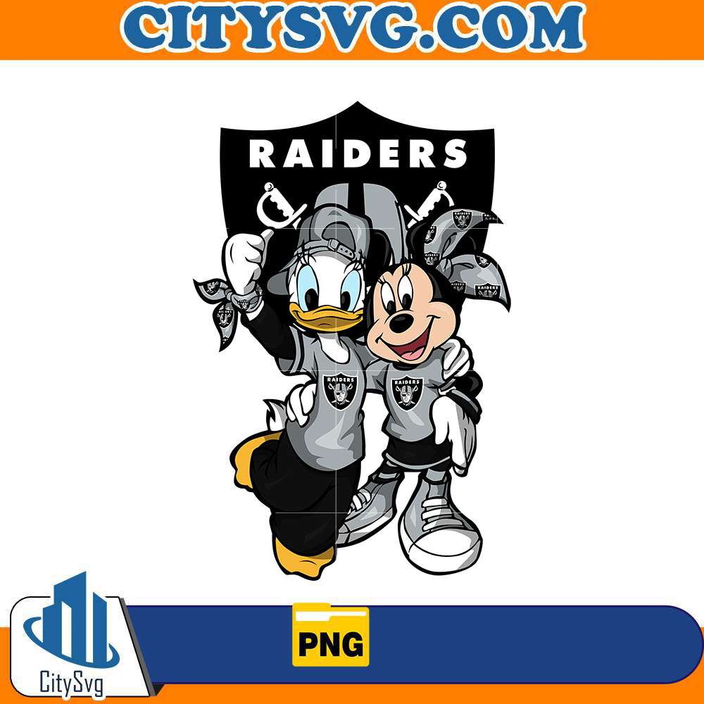 daisy-minnie-las-vegas-raiders-png