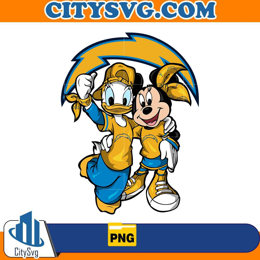 daisy-minnie-los-angeles-chargers-png